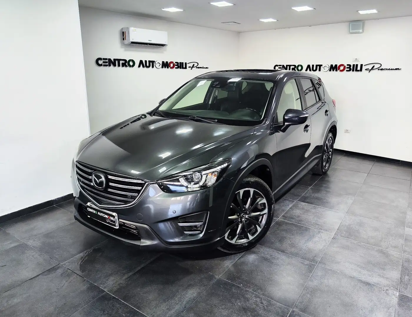 Mazda CX-5 2.2L Skyactiv-D 175CV 4WD Exceed Tetto Apribile Gris - 1