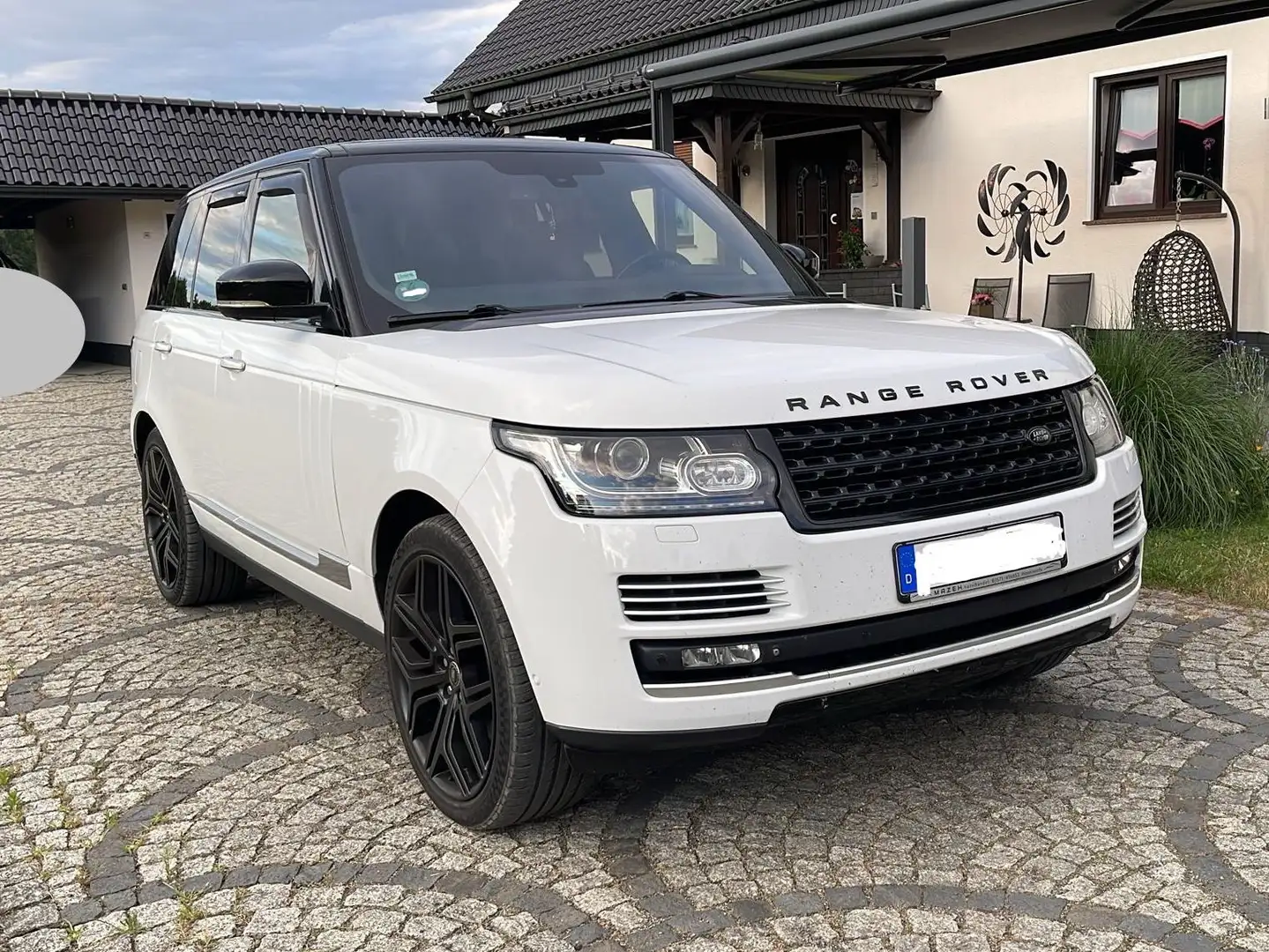 Land Rover Range Rover Vogue Blanc - 1