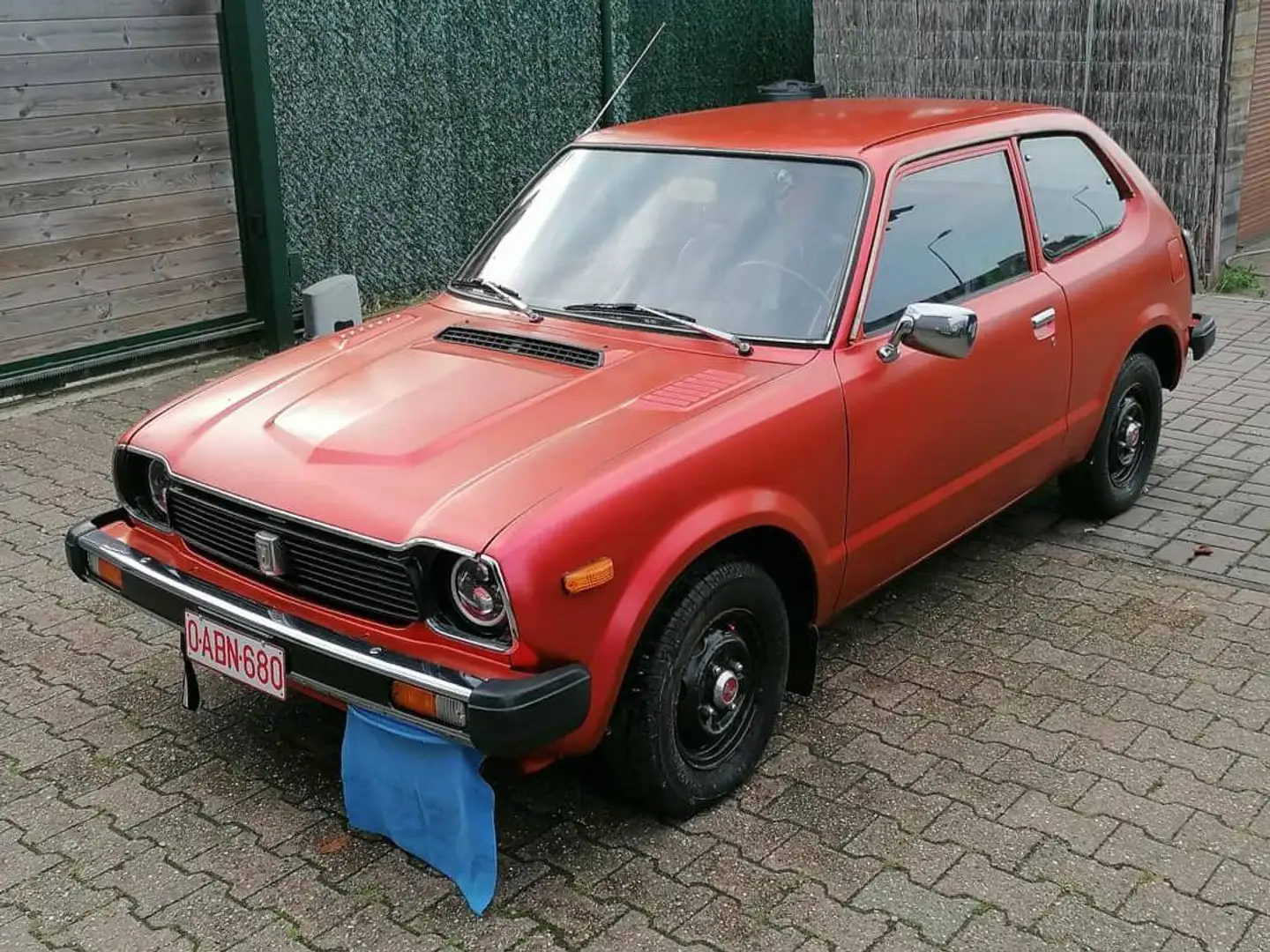 Honda Civic Honda Matic Rouge - 1