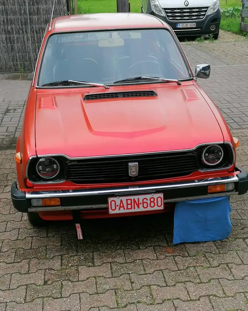 Honda Civic Honda Matic Rouge - 2