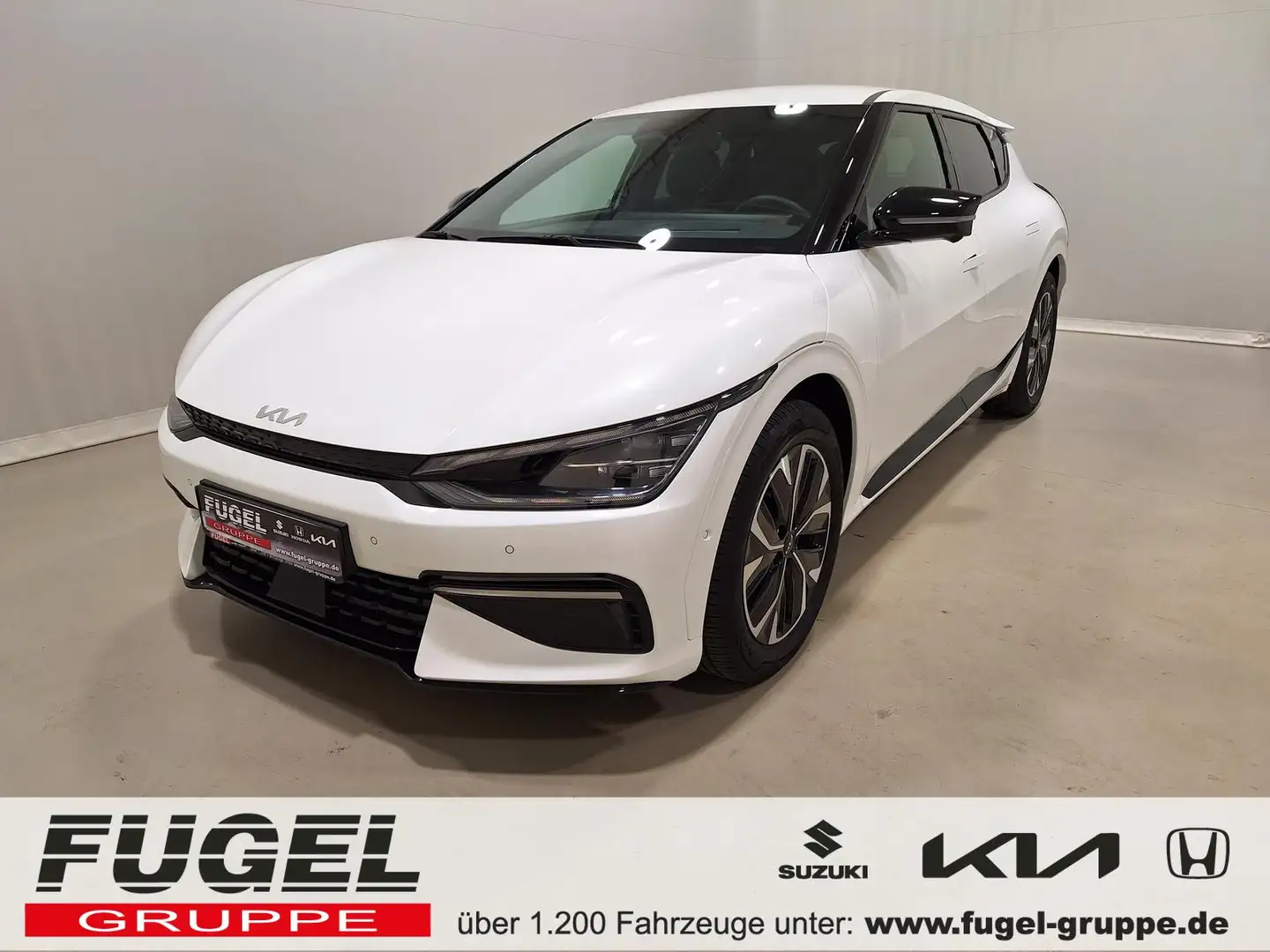 Kia EV6 77,4 GT-Line AWD Assist Plus|WP|HuD|1.Hand Weiß - 1