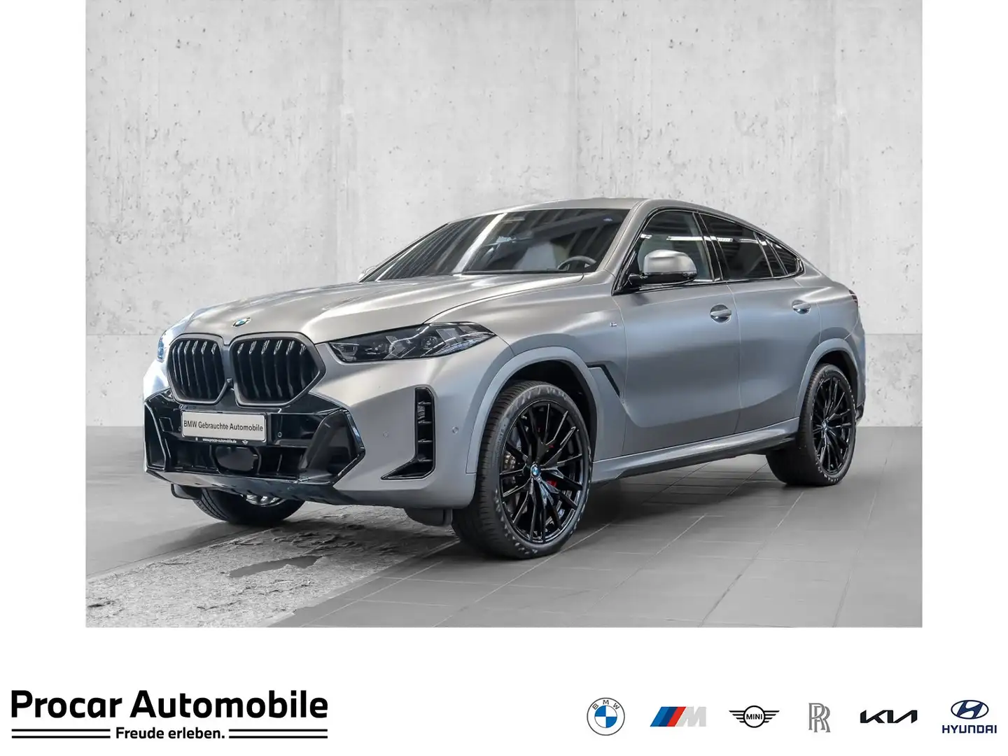 BMW X6 xDrive30d M Sport PANO RFK NAVI LED Massage Grau - 1