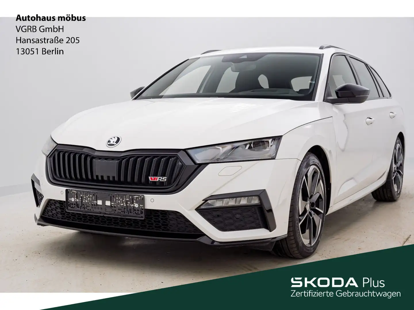 Skoda Octavia Combi 2.0 TDI RS*DSG*NAV*APP*HUD*LED*VC* Weiß - 2