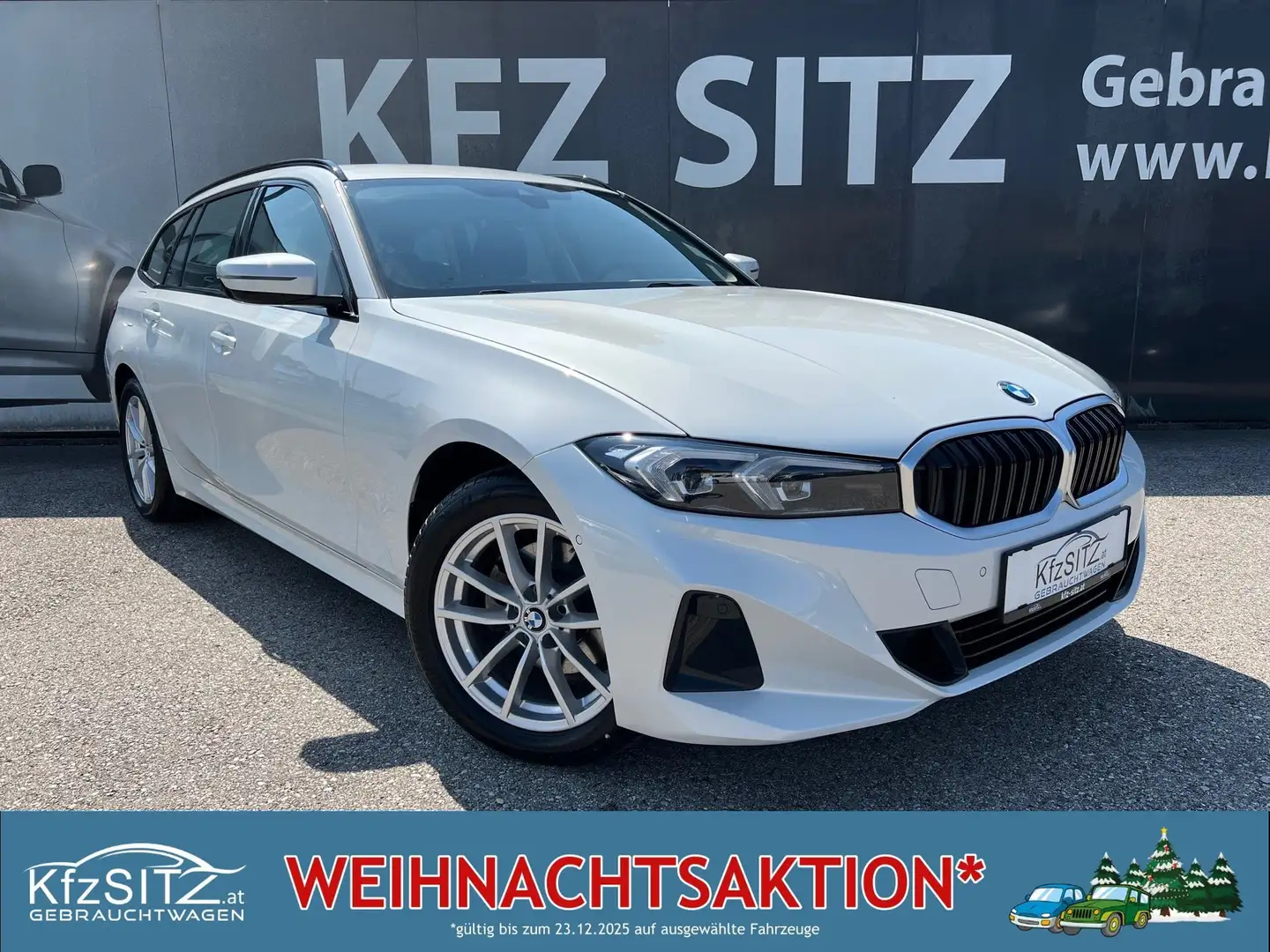 BMW 320 d 48 V xDrive Touring Aut.| NP € 60.700 Weiß - 1