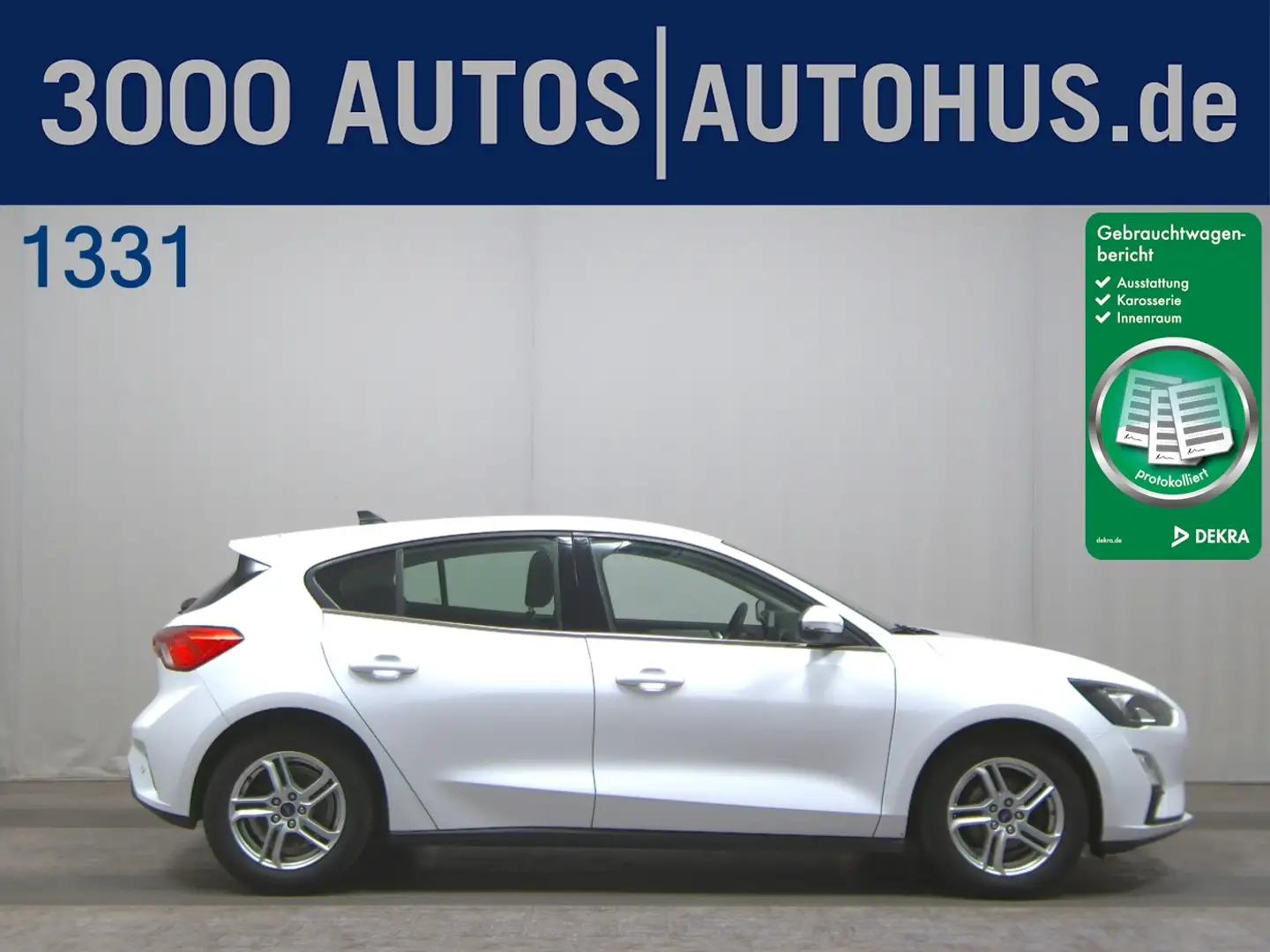 Ford Focus 1.0 EcoBoost Cool & Connect Navi LED RFK Blanc - 1