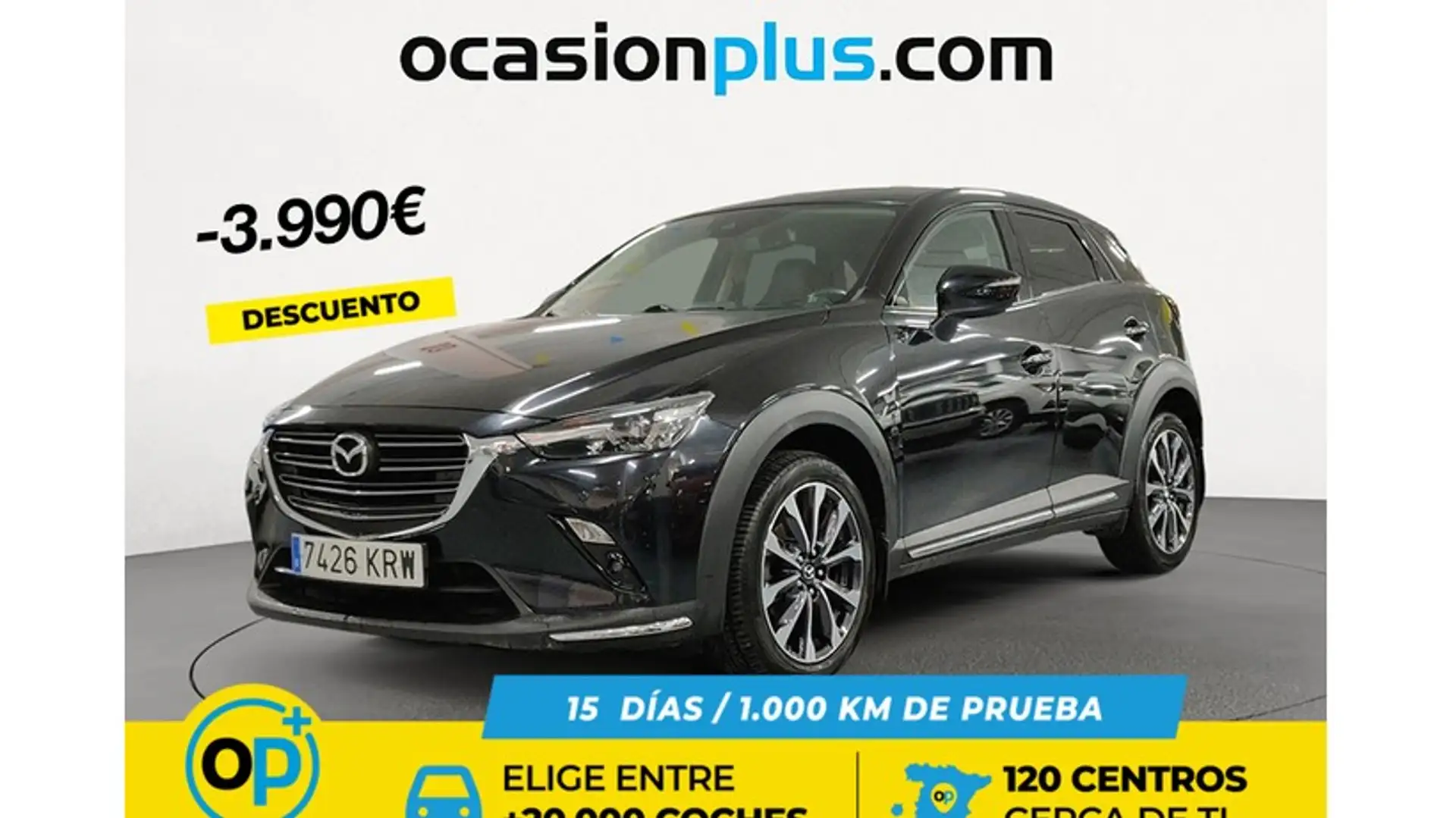 Mazda CX-3 1.8 Skyactiv-D Zenith 2WD 85kW Negro - 1