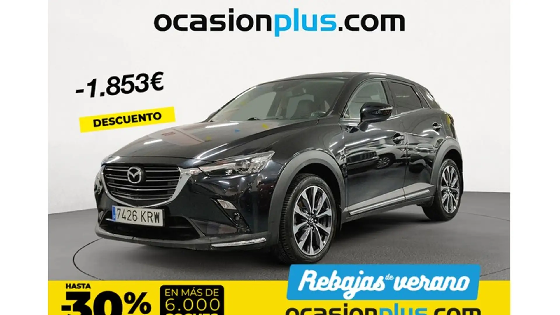 Mazda CX-3 1.8 Skyactiv-D Zenith 2WD 85kW Noir - 1