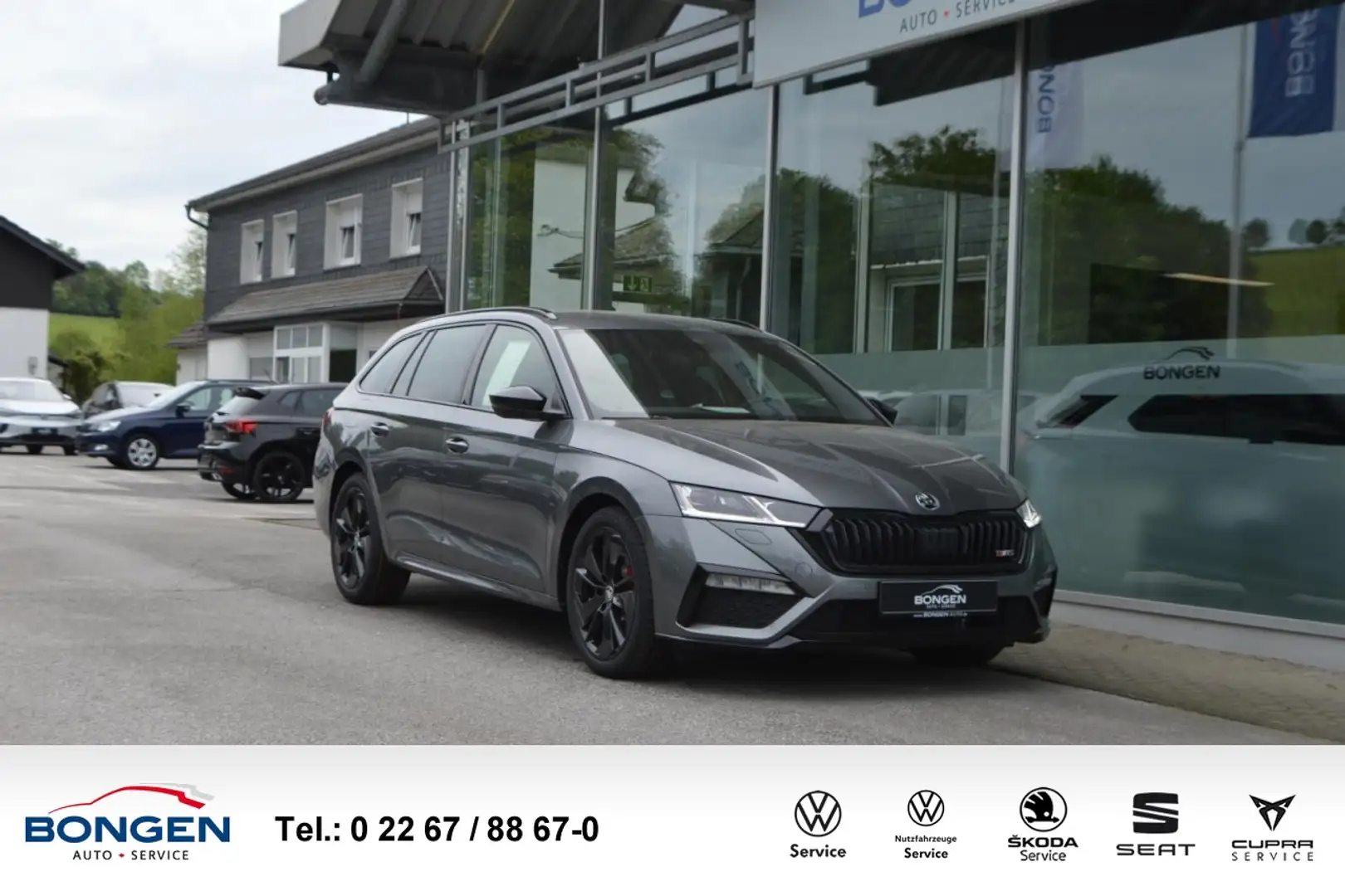 Skoda Octavia Combi 2.0 TSI RS DSG Navi el. Heckklappe Klima siva - 1