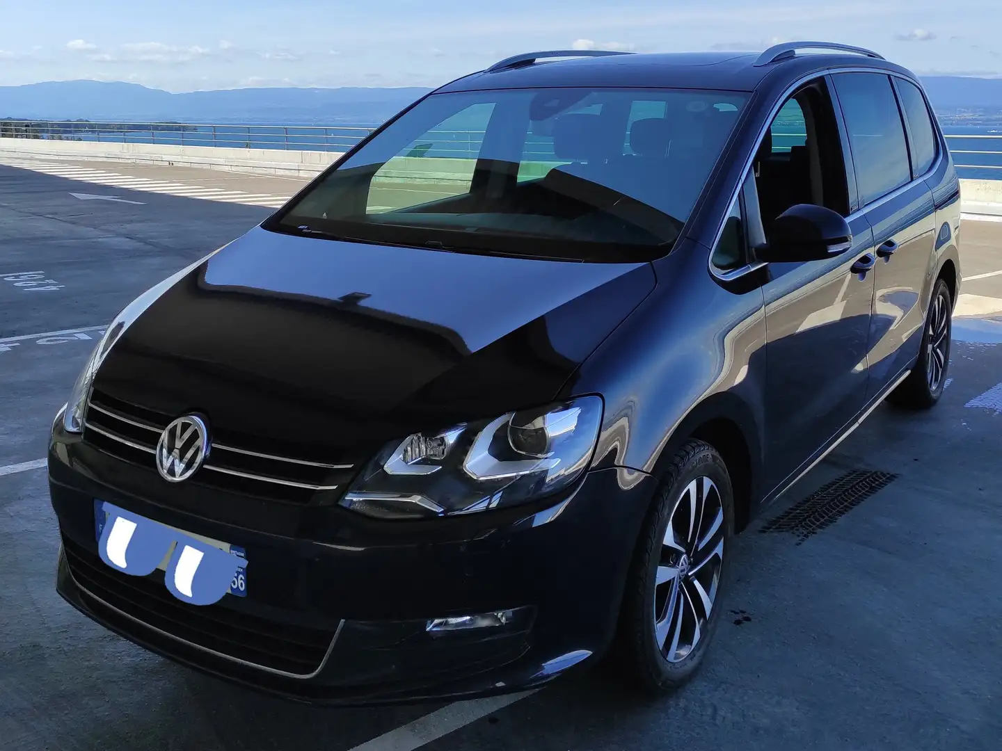 Volkswagen Sharan Sharan 2.0 tdi  150cv auto Nero - 2