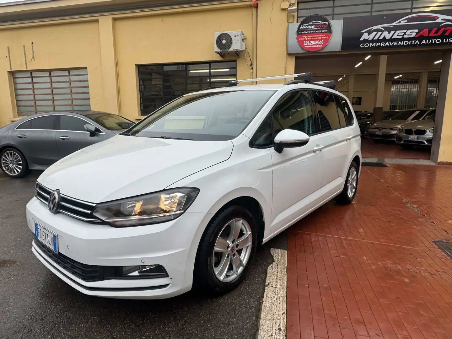 Volkswagen Touran Touran III 2015 2.0 tdi Executive Bianco - 1