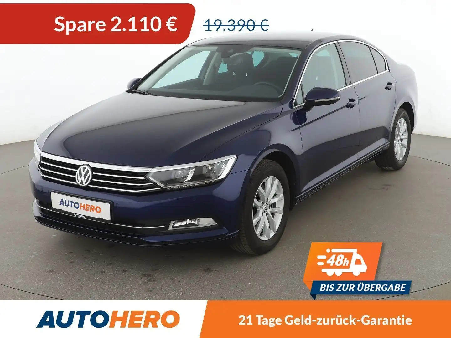 Volkswagen Passat 1.5 TSI ACT Comfortline BlueMotion*NAVI*CAM* Blau - 1