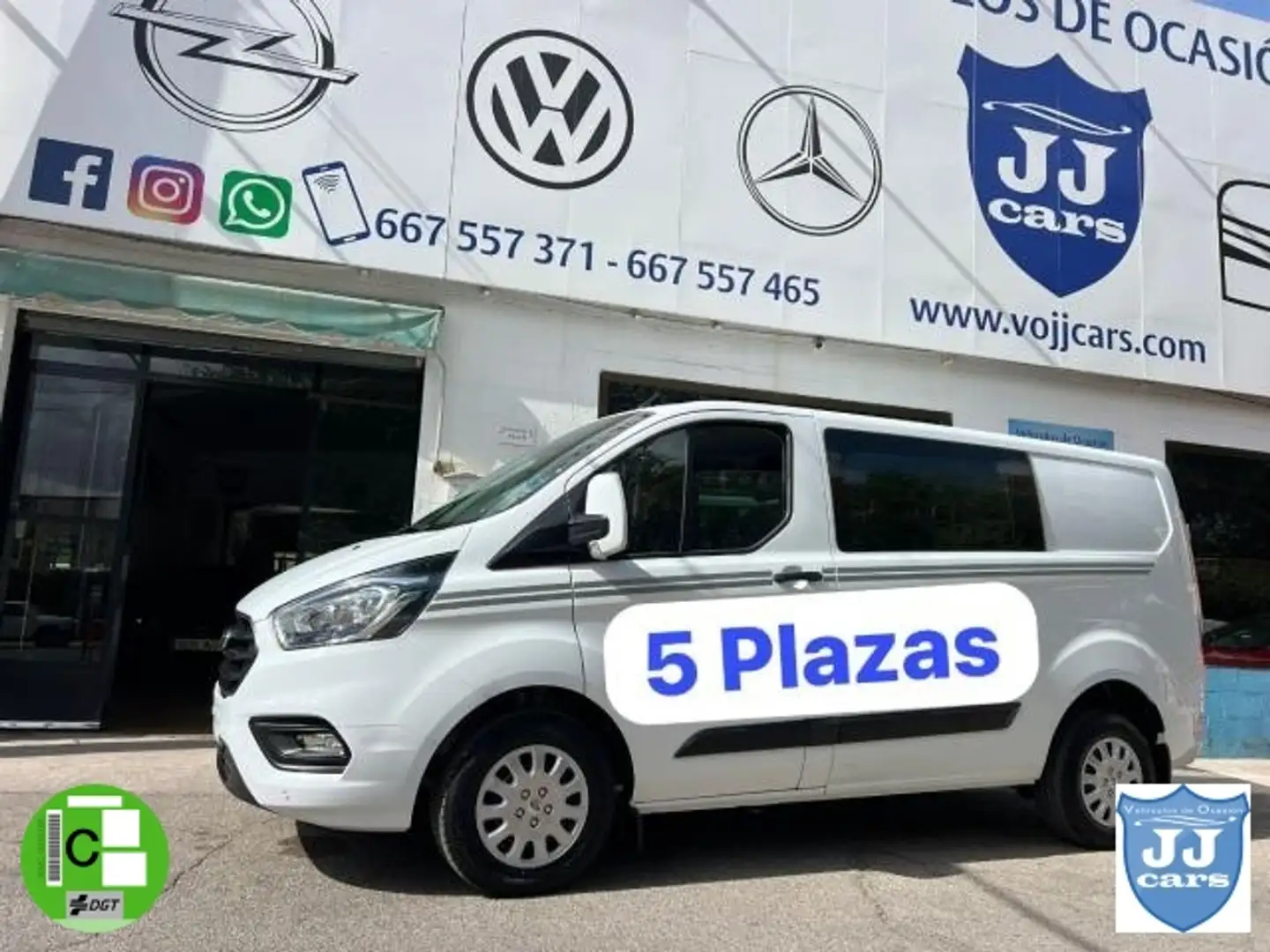 Ford Transit Custom  2.0 TDCI Weiß - 1