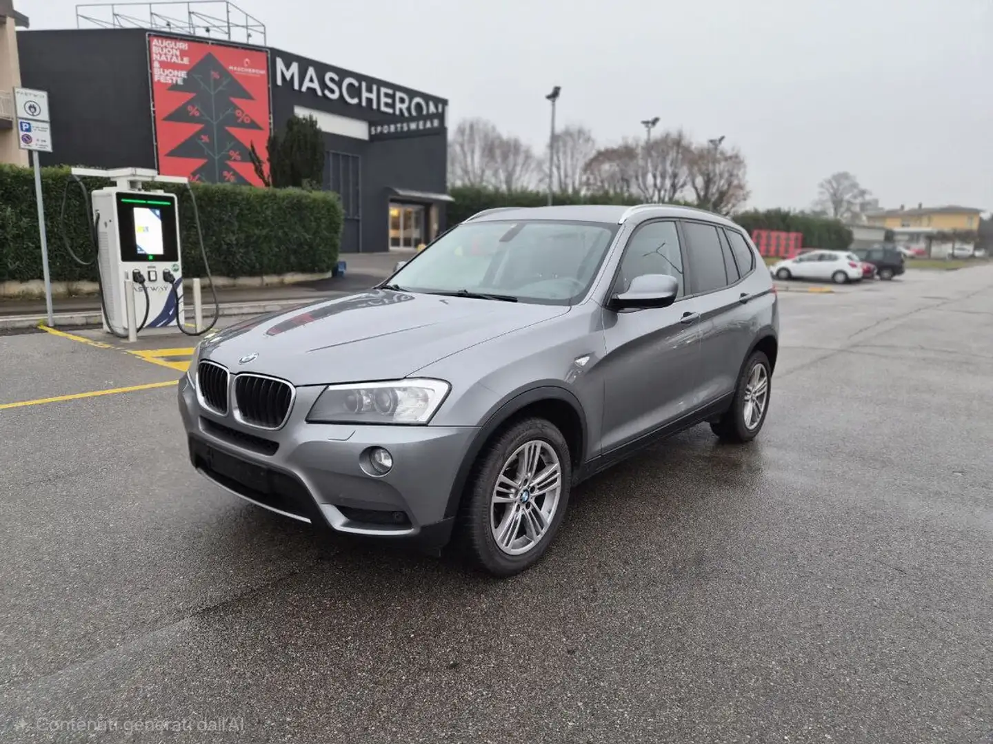 BMW X3 Xdrive20d Futura Gris - 1