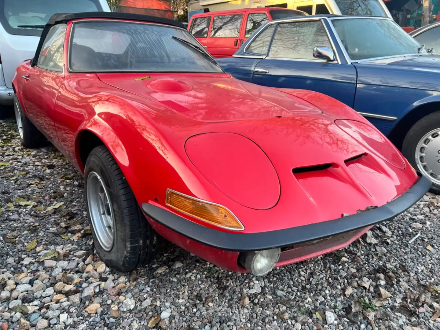 Opel GT Cabrio Rot - 1