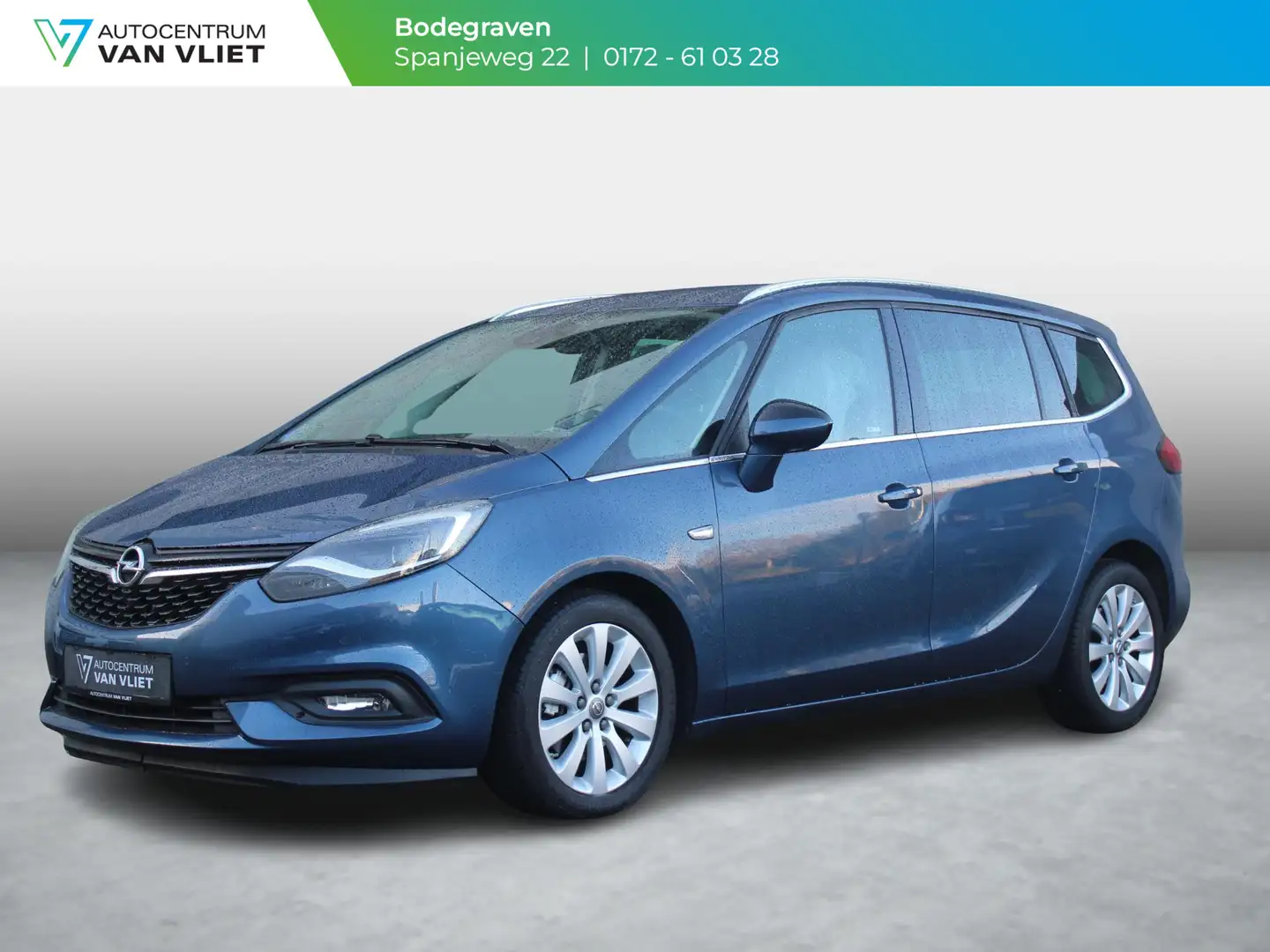 Opel Zafira 1.4 Turbo Innovation 7p. | NAVIGATIE | TREKHAAK | Bleu - 1