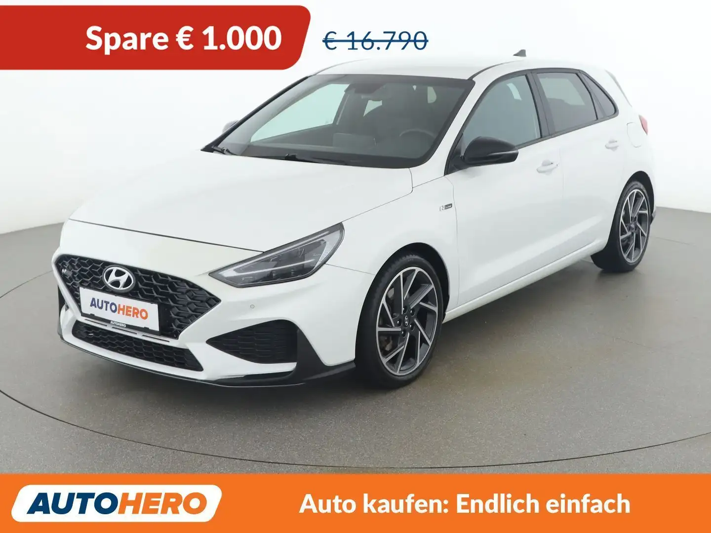 Hyundai i30 1.5 T-GDI Mild-Hybrid N Line Weiß - 1