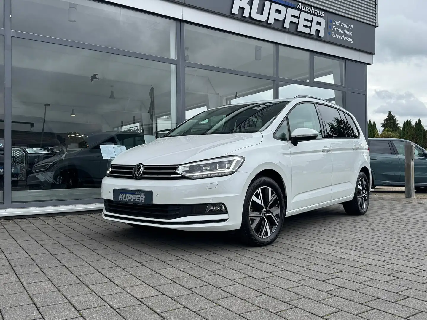 Volkswagen Touran Comfortline DSG PANO°ACC°AHK°17-Standhzg Bianco - 1
