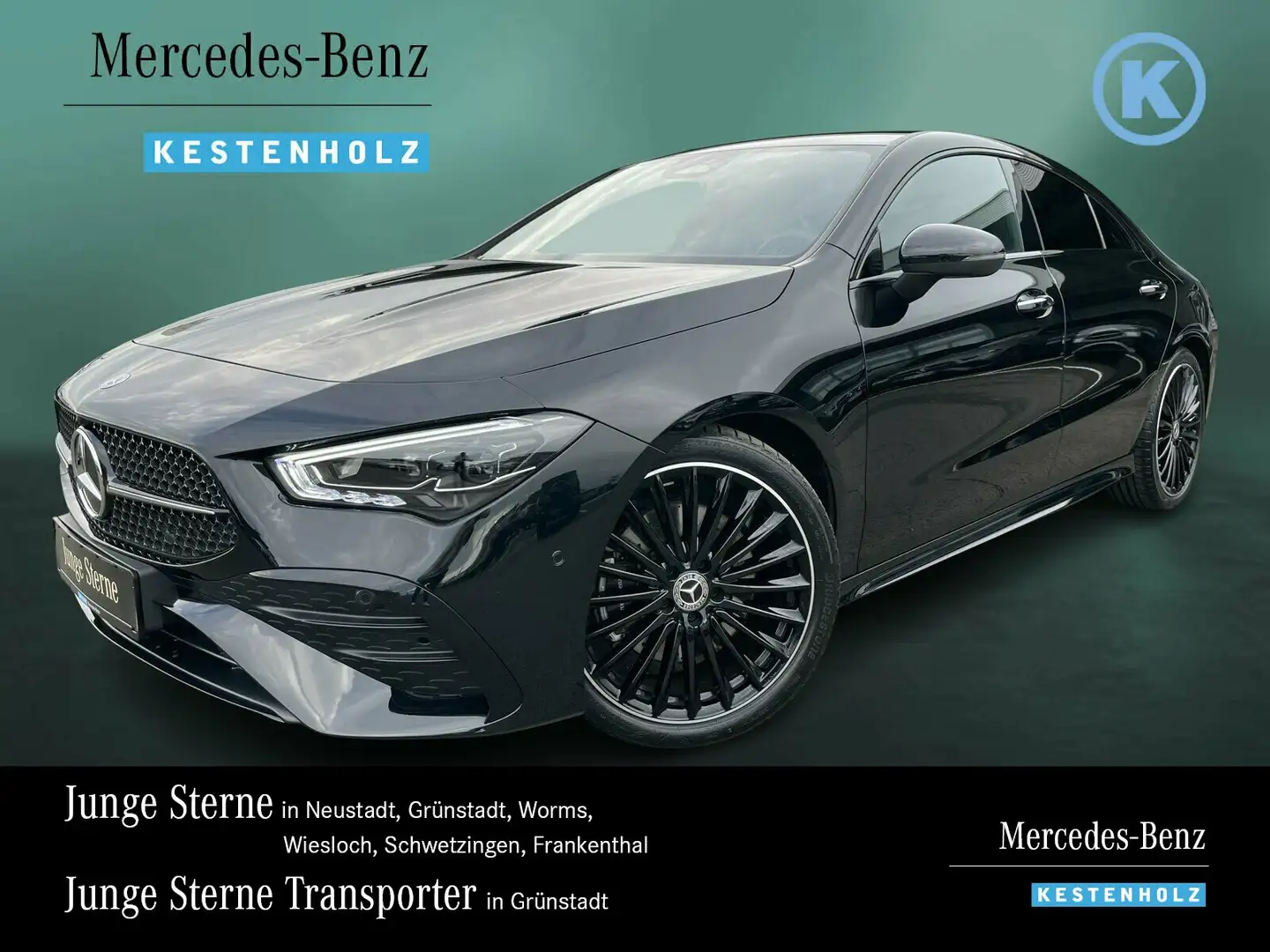 Mercedes-Benz CLA 220 CLA 220 4M AMG+NIGHT+KAM+AMBI+KEYL+LENKHZ+MLED Noir - 1