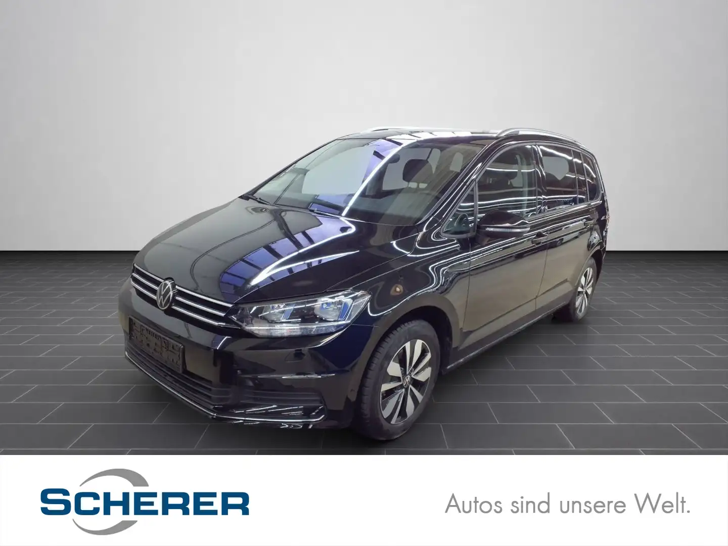 Volkswagen Touran 1,5 TSI GOALRFK/NAVI/LED/Sitzheizung vo./ Schwarz - 1