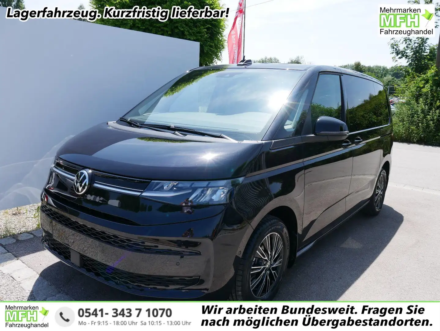 Volkswagen T7 Multivan Life 2.0 TDI *PDC*LED*SHZ* AHK-SCHWENKBAR*SMART... Schwarz - 1