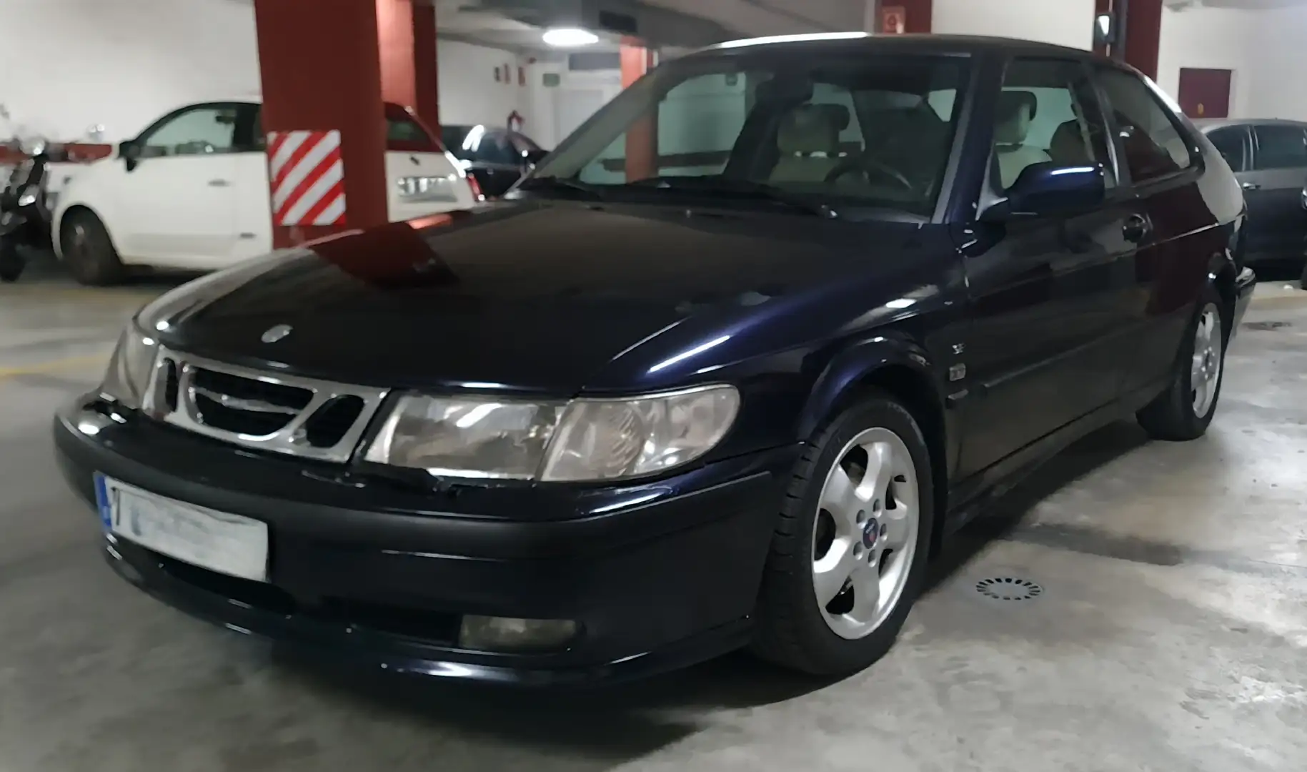 Saab 93 SE Hachback 2.0 Turbo, 150 cv, gasolina, manual Azul - 2