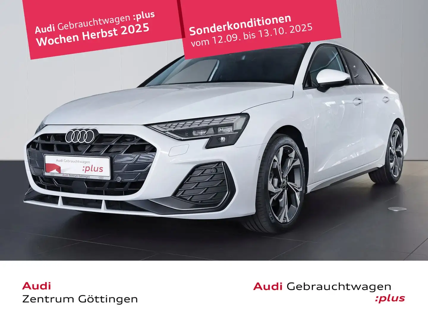 Audi A3 Limo S line 35 TFSI +AHK+LED+SONOS SOUND+ASG Blanc - 1