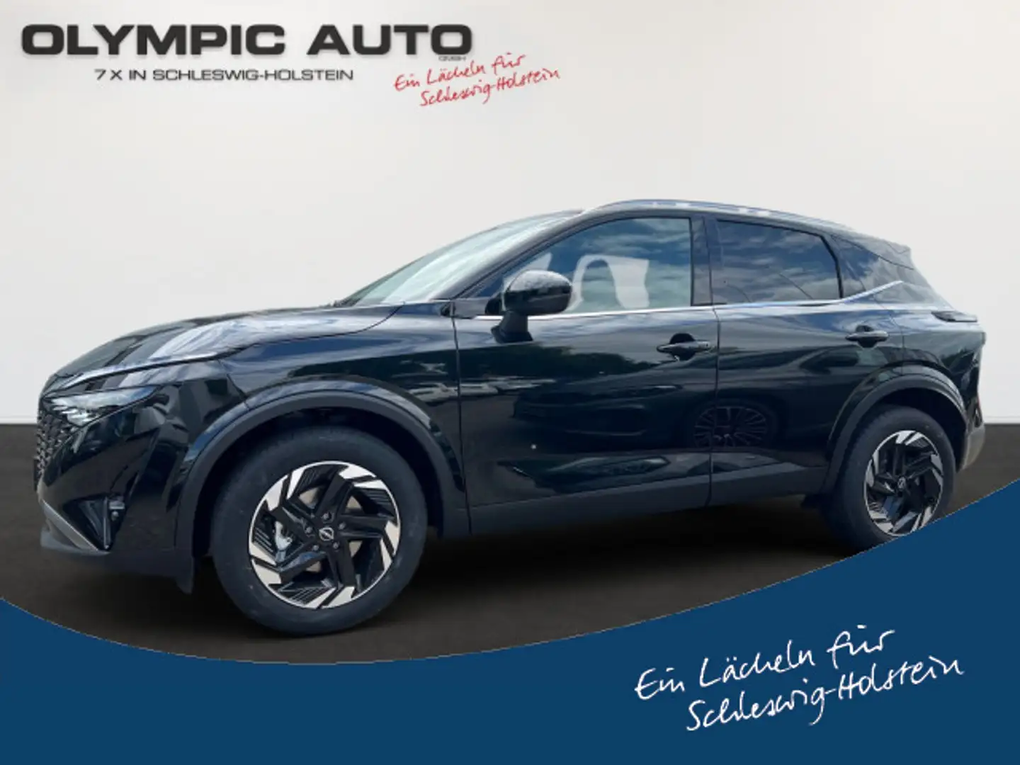 Nissan Qashqai 1.3 DIG-T MHEV Xtronic N-Connecta SH HUD Schwarz - 1