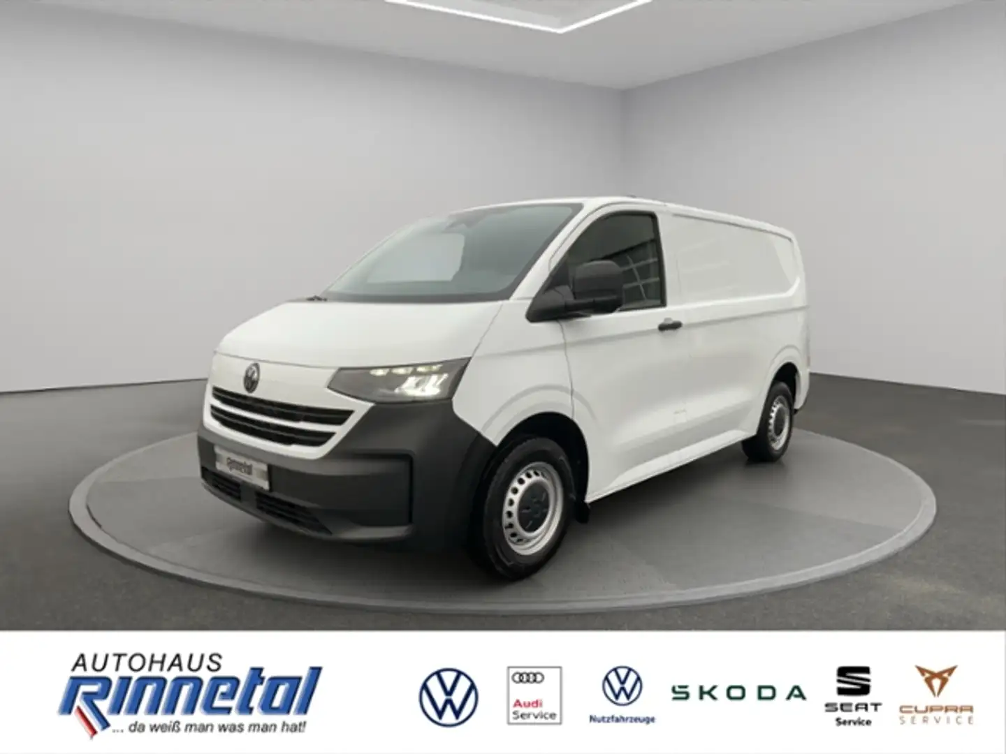Volkswagen T7 Caravelle Transporter Kasten 2,0 l TDI 110 kW  KR KLIMA+SIT Blanc - 1