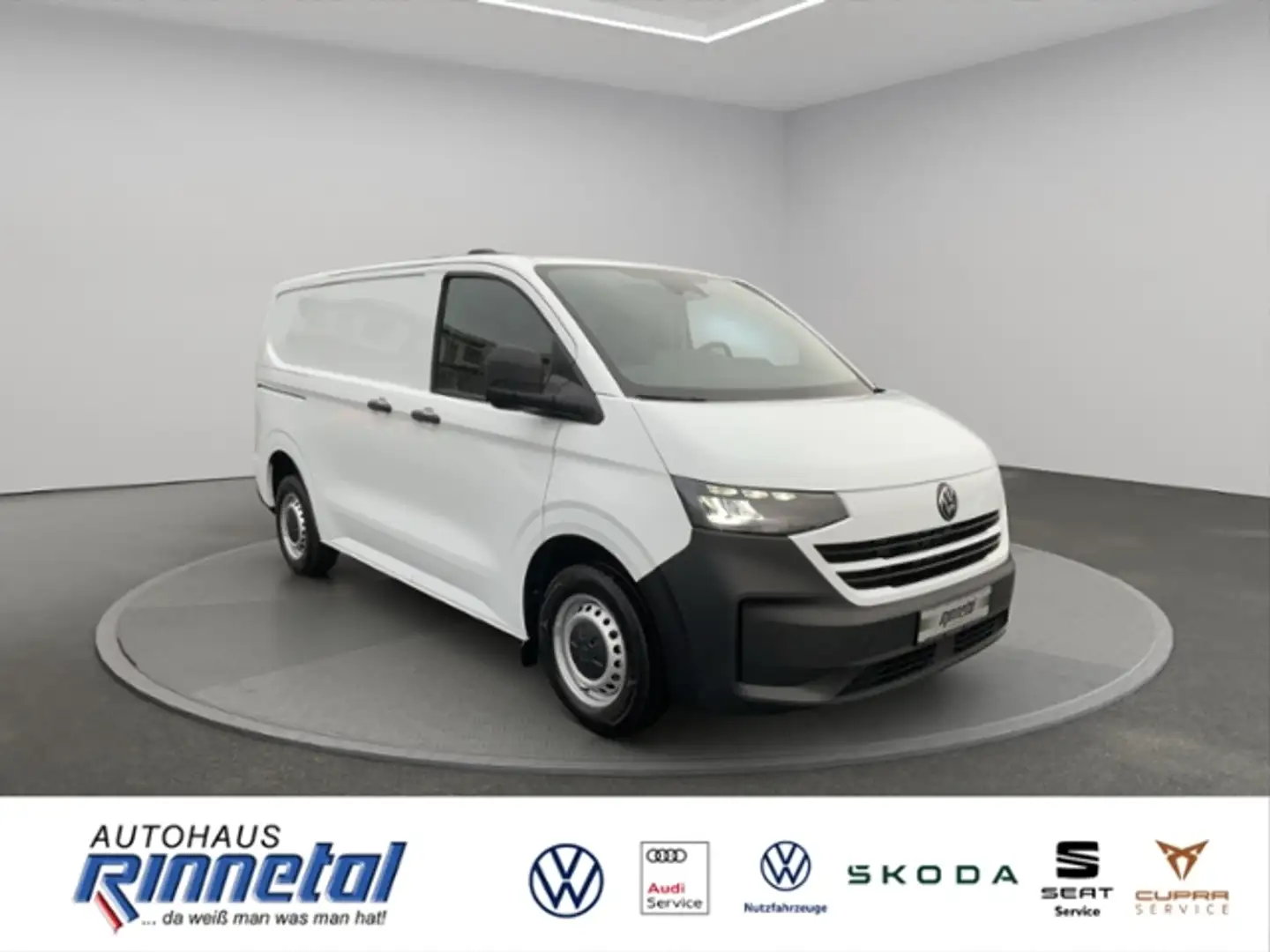 Volkswagen T7 Caravelle Transporter Kasten 2,0 l TDI 110 kW  KR KLIMA+SIT Blanc - 2