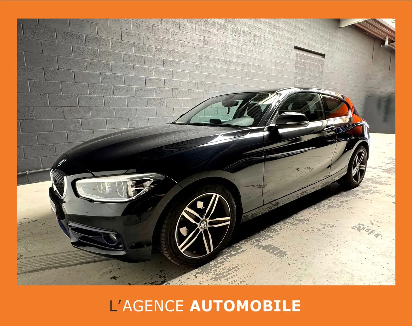 BMW 116 GARANTIE de 12 à 48 mois Negro - 1