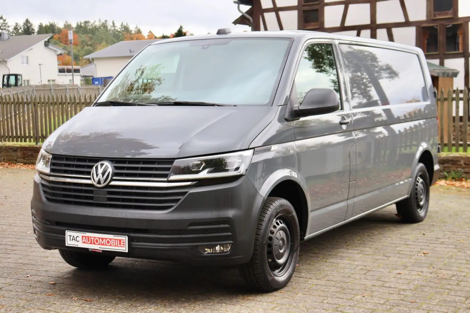 Volkswagen T6 Transporter T6.1 Transporter Kasten lang FWD LED FLÜGELTÜRE Grau - 1