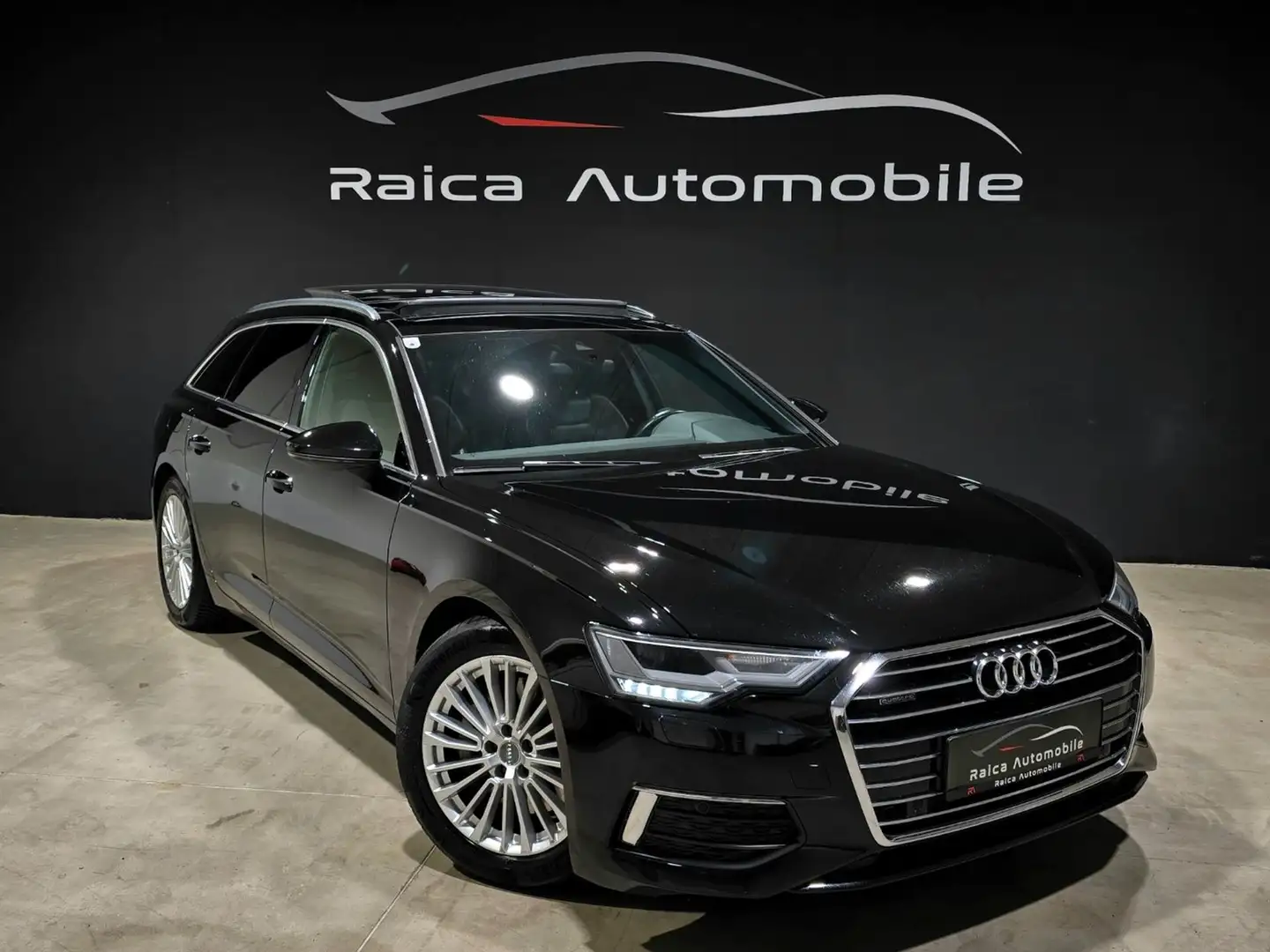Audi A6 45TDI *PANO *LEDER *LED *AHK *SHZ *Quattro Schwarz - 1