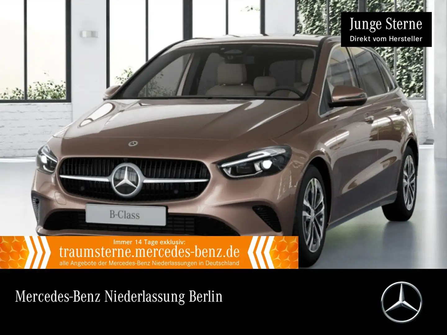Mercedes-Benz B 250 e PROGRESSIVE+360°+MULTIBEAM+TOTW+KEYLESS Bronze - 1