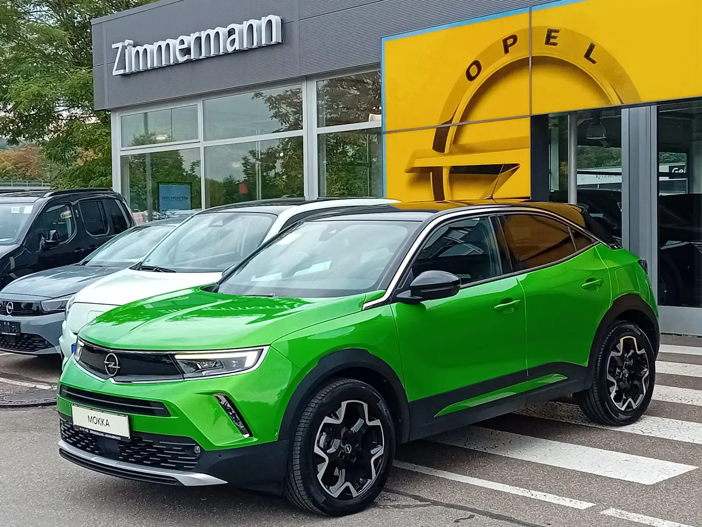 Opel Mokka Ultimate Klima SHZ Kamera Grün - 1