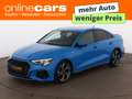 Audi A3 Limousine 35 TDI S-Line Aut LED LEDER NAVI PDC Blau - thumbnail 1