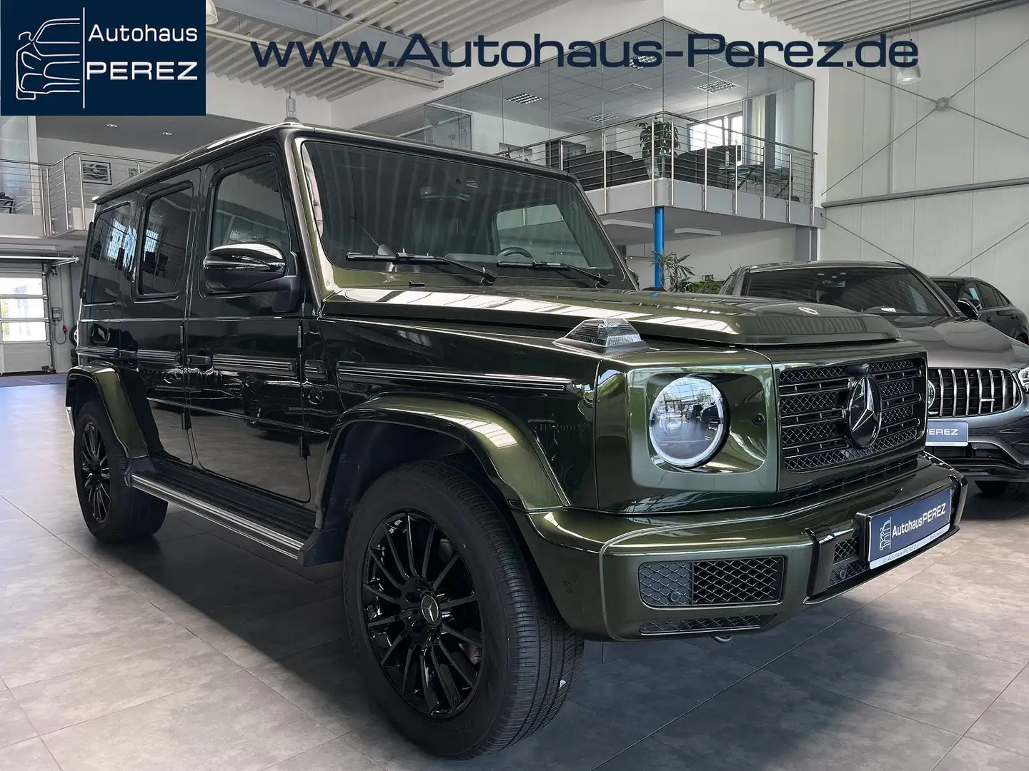 Mercedes-Benz G 500 AMG NIGHT II-STANDHEIZ-EXCLUSIVE LINE-AHK Zelená - 1