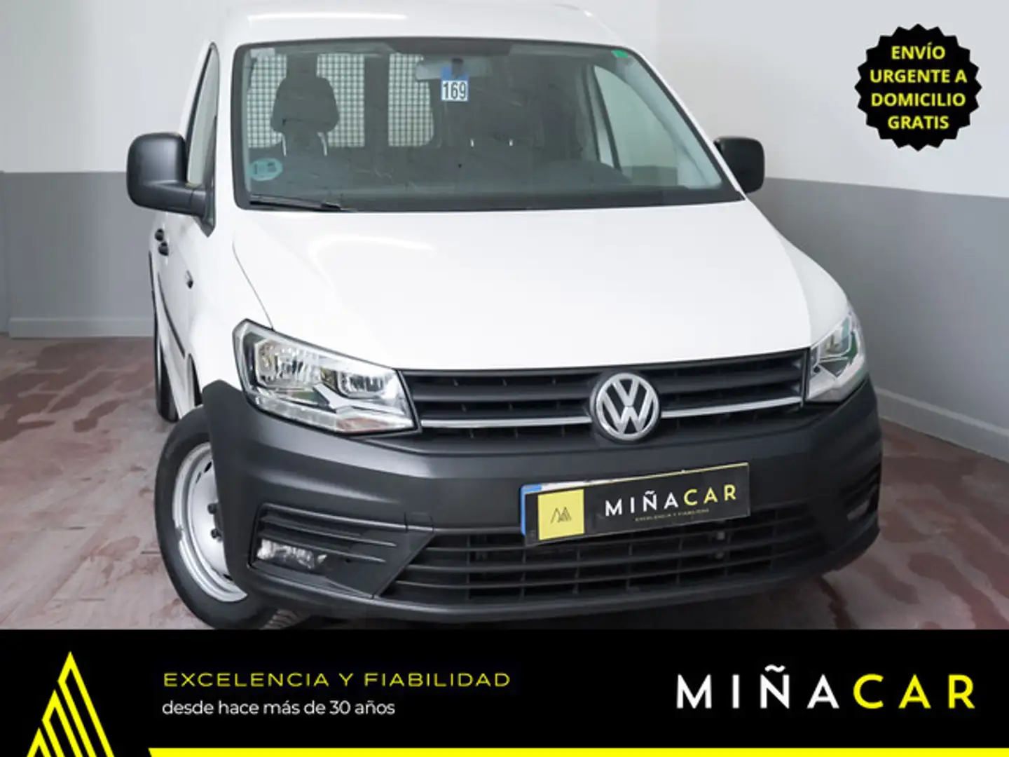 Volkswagen Caddy Furgón 2.0TDI 75kW Blanco - 2