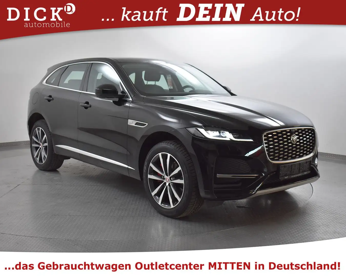 Jaguar F-Pace 2.0d SE AWDFACELIFT+MEMO+360+AHK+ACC+20" Schwarz - 1