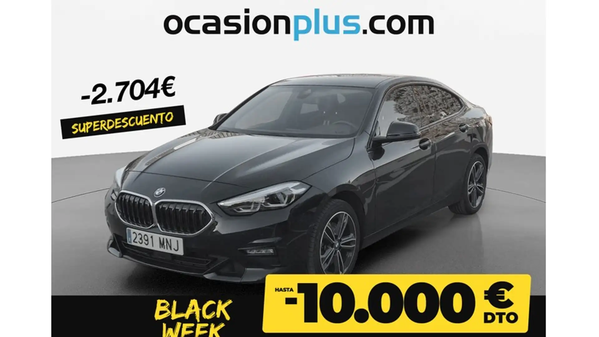 BMW 218 218iA Gran Coupé Negro - 1