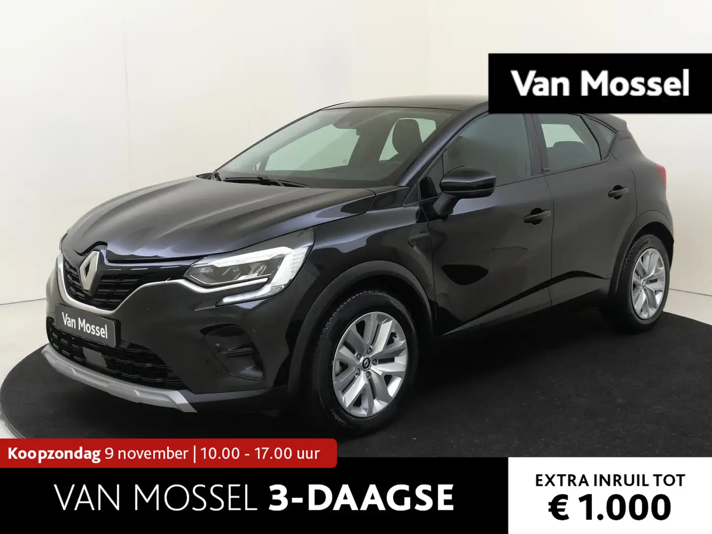 Renault Captur 1.6 E-Tech Hybrid 145 Zen | Automaat | Achteruitri Zwart - 1