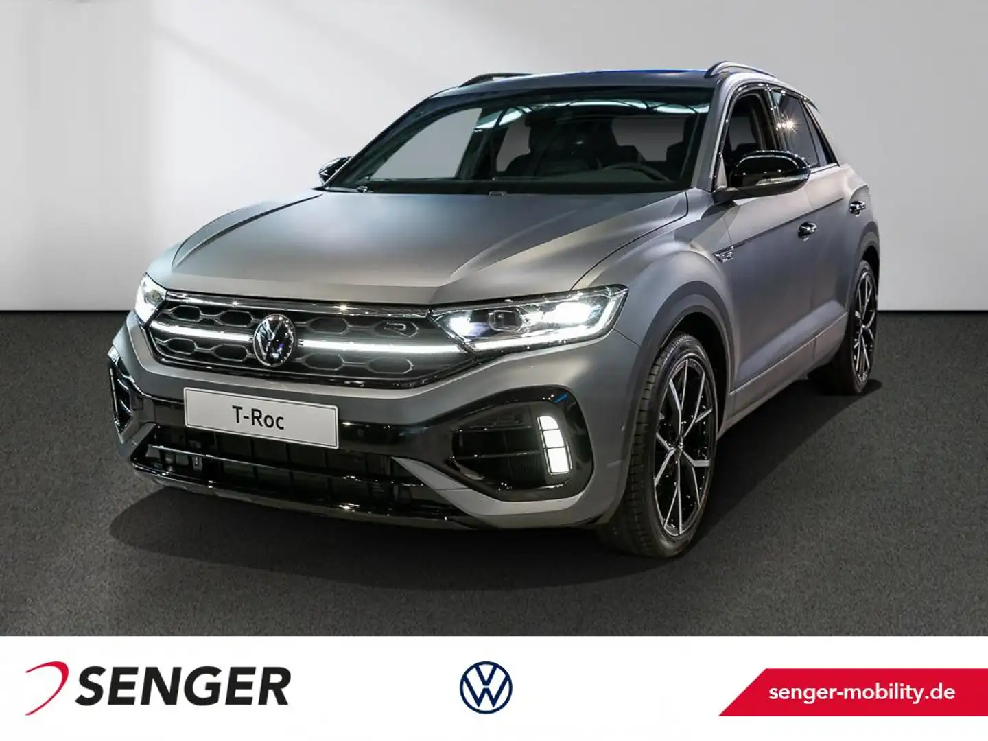 Volkswagen T-Roc R 2.0 TSI OPF 4MOTION Leder Matrix Pano. Gris - 1
