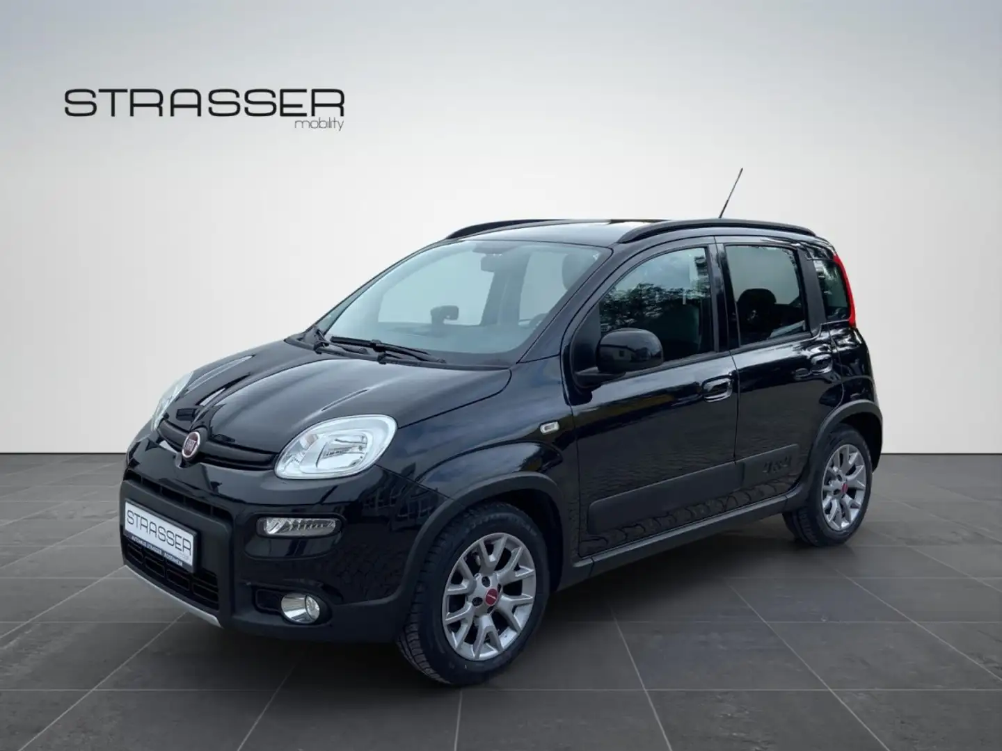 Fiat Panda 4X4 Klima Einparkhilfe Fenster el. Noir - 1