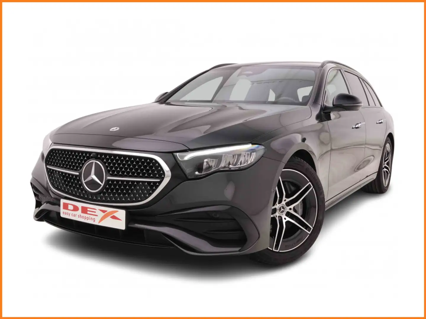 Mercedes-Benz E 220 E220d 197 T DCT AMG-Line + MBUX Premium Navi + Camera + Night Pack + LED + ... Gris - 1