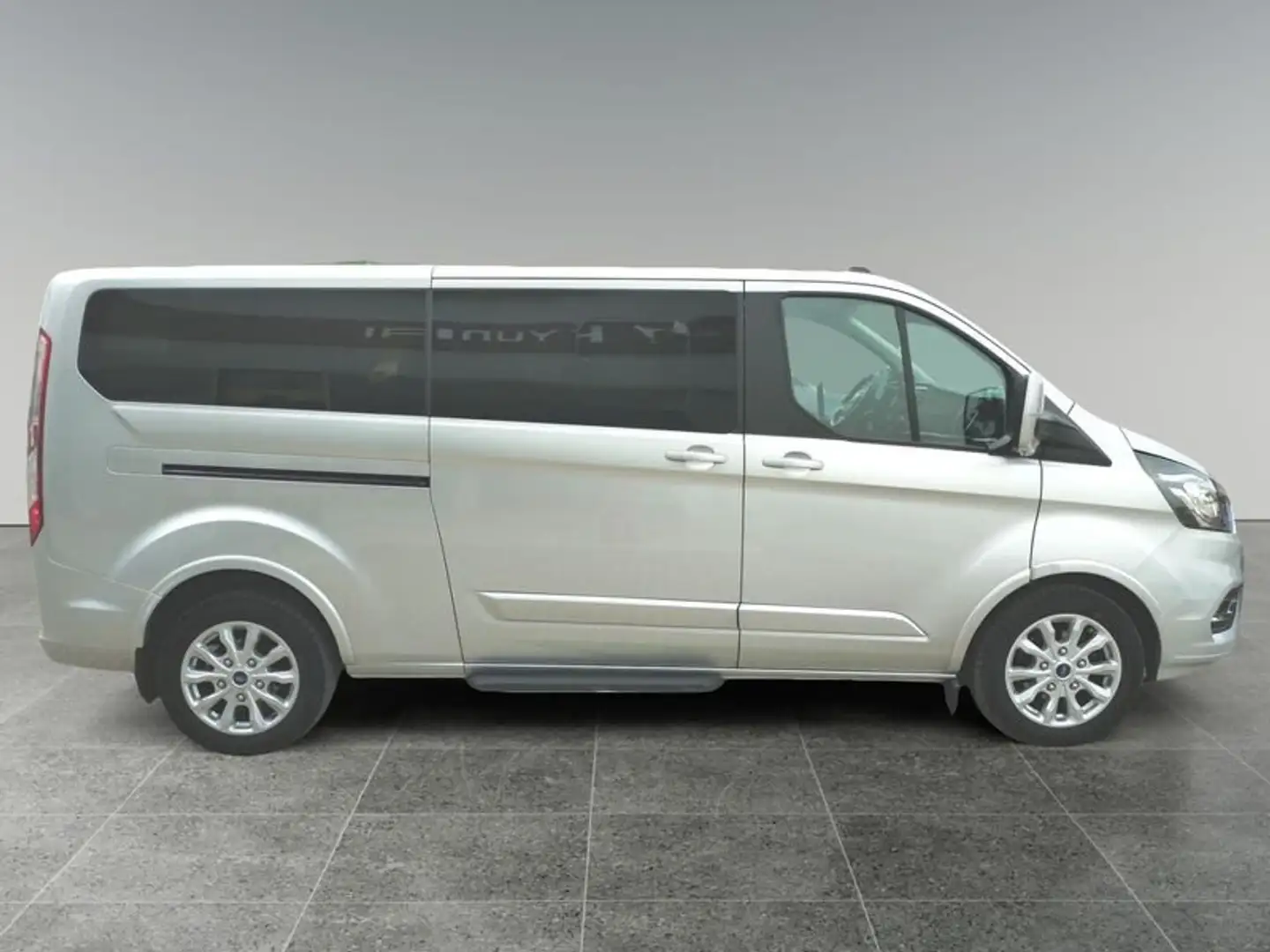 Ford Tourneo Custom Tourneo Custum 320 2.0 EcoBlue 185CV MHEV PL Tita Silber - 2