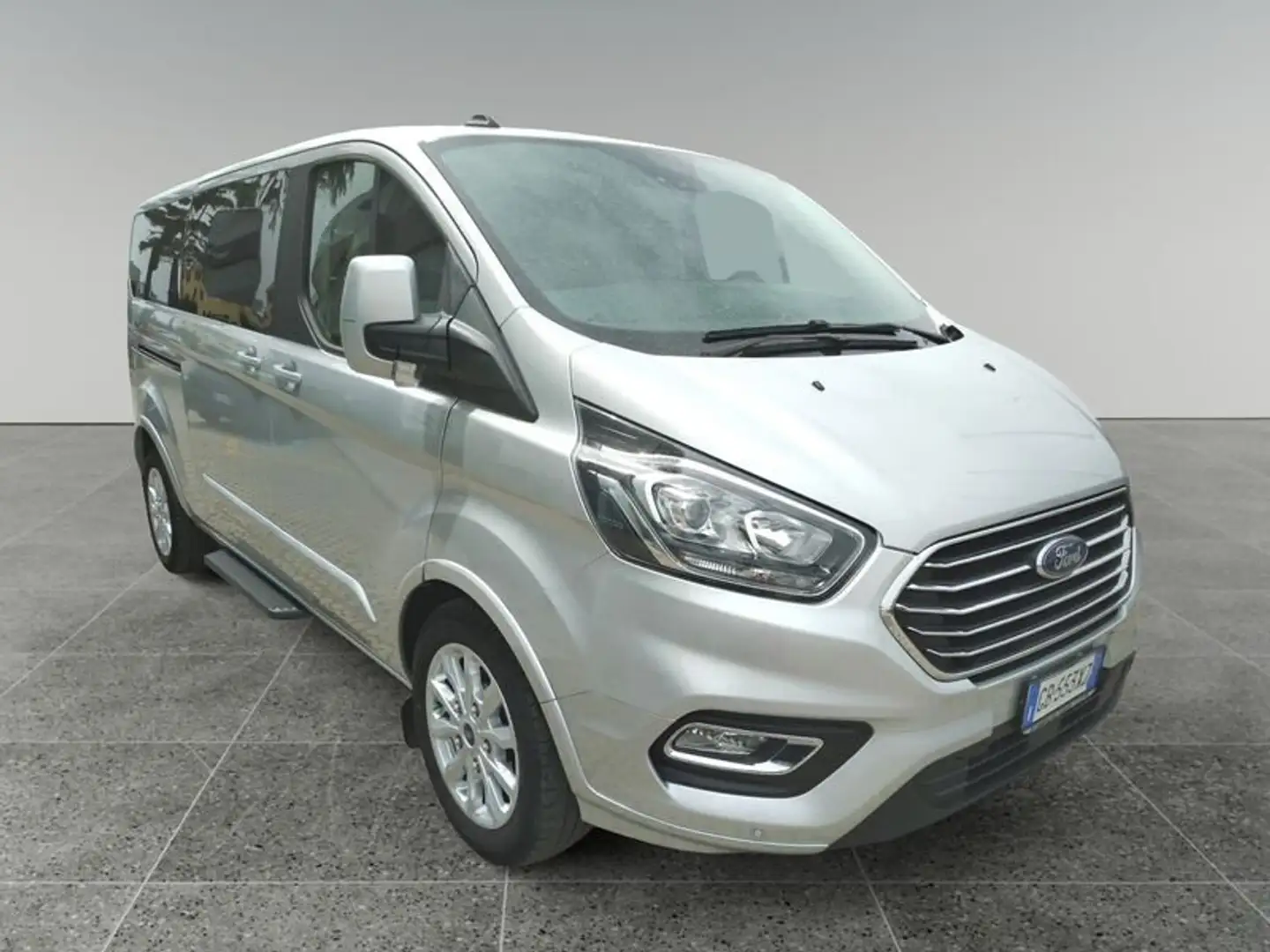 Ford Tourneo Custom Tourneo Custum 320 2.0 EcoBlue 185CV MHEV PL Tita Silber - 1