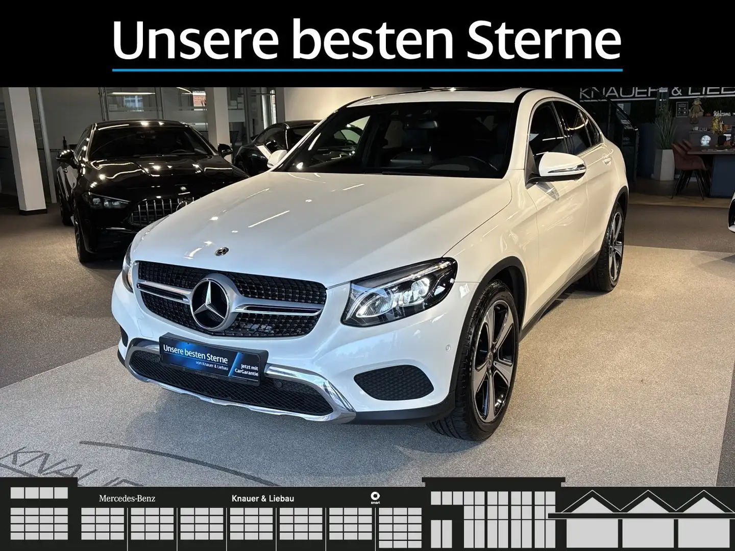 Mercedes-Benz GLC 250 GLC 250 4M Cp. AMG-Line Int*AHK*SHD*HUD*Cam*LED* Weiß - 2
