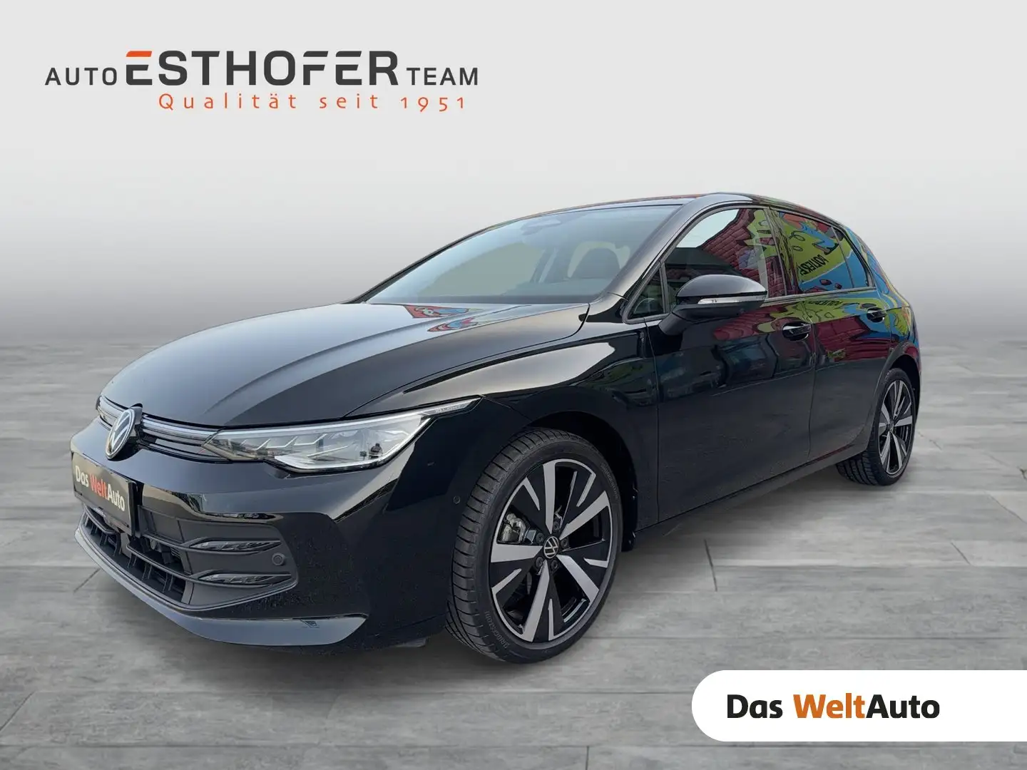 Volkswagen Golf Rabbit mHEV TSI DSG Schwarz - 1