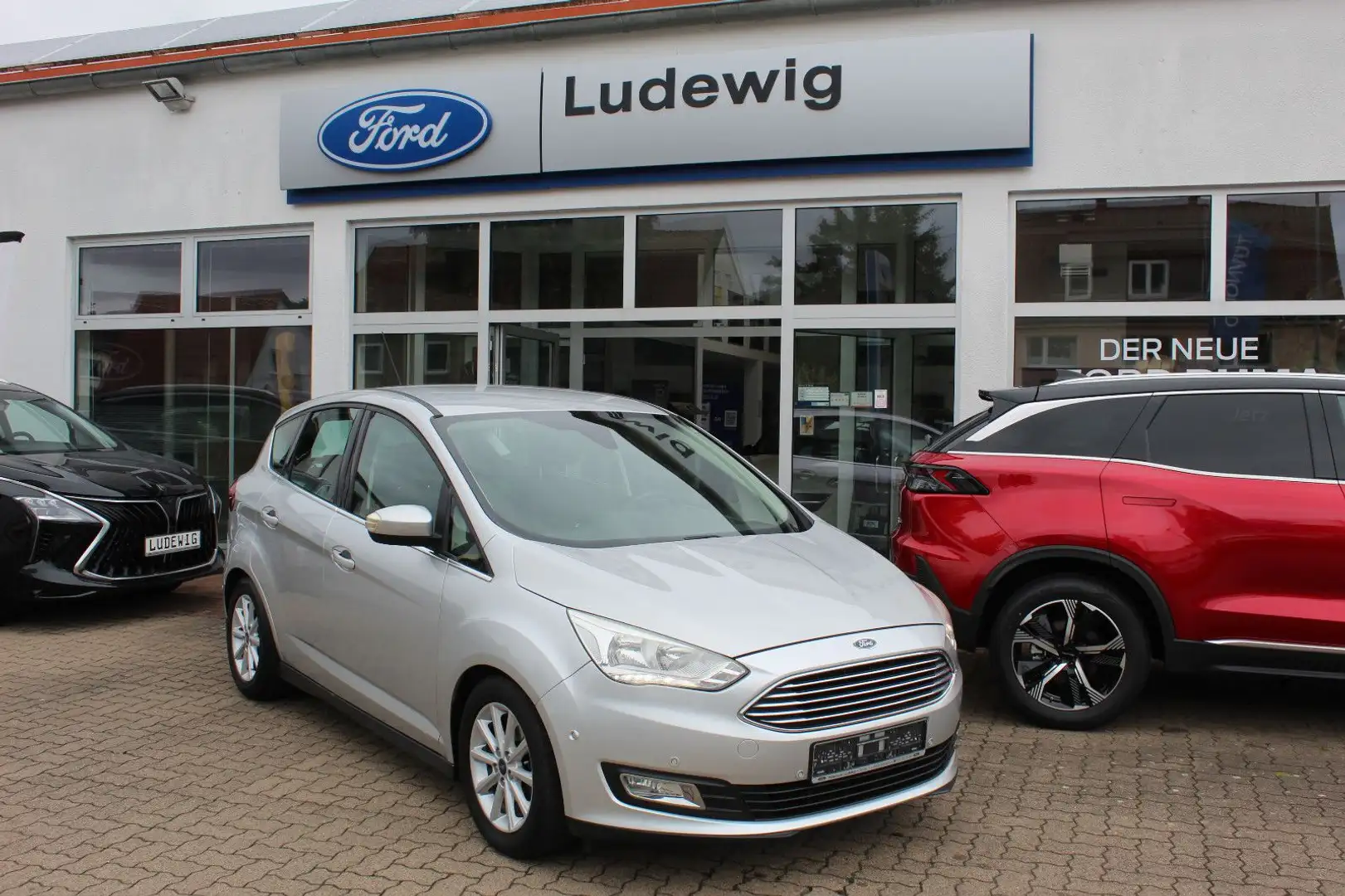 Ford C-Max Titanium RFK Winterpaket *Zahnriemen NEU* Silber - 1