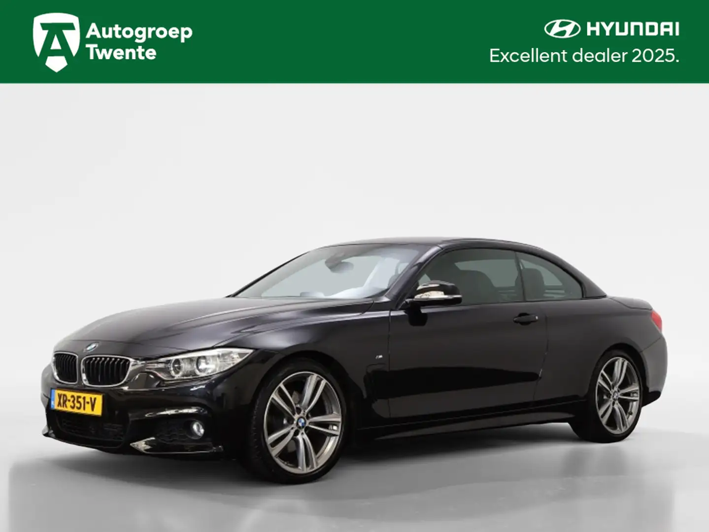 BMW 428 4-serie Cabrio 428i High Executive | Cabrio | Lede Zwart - 1
