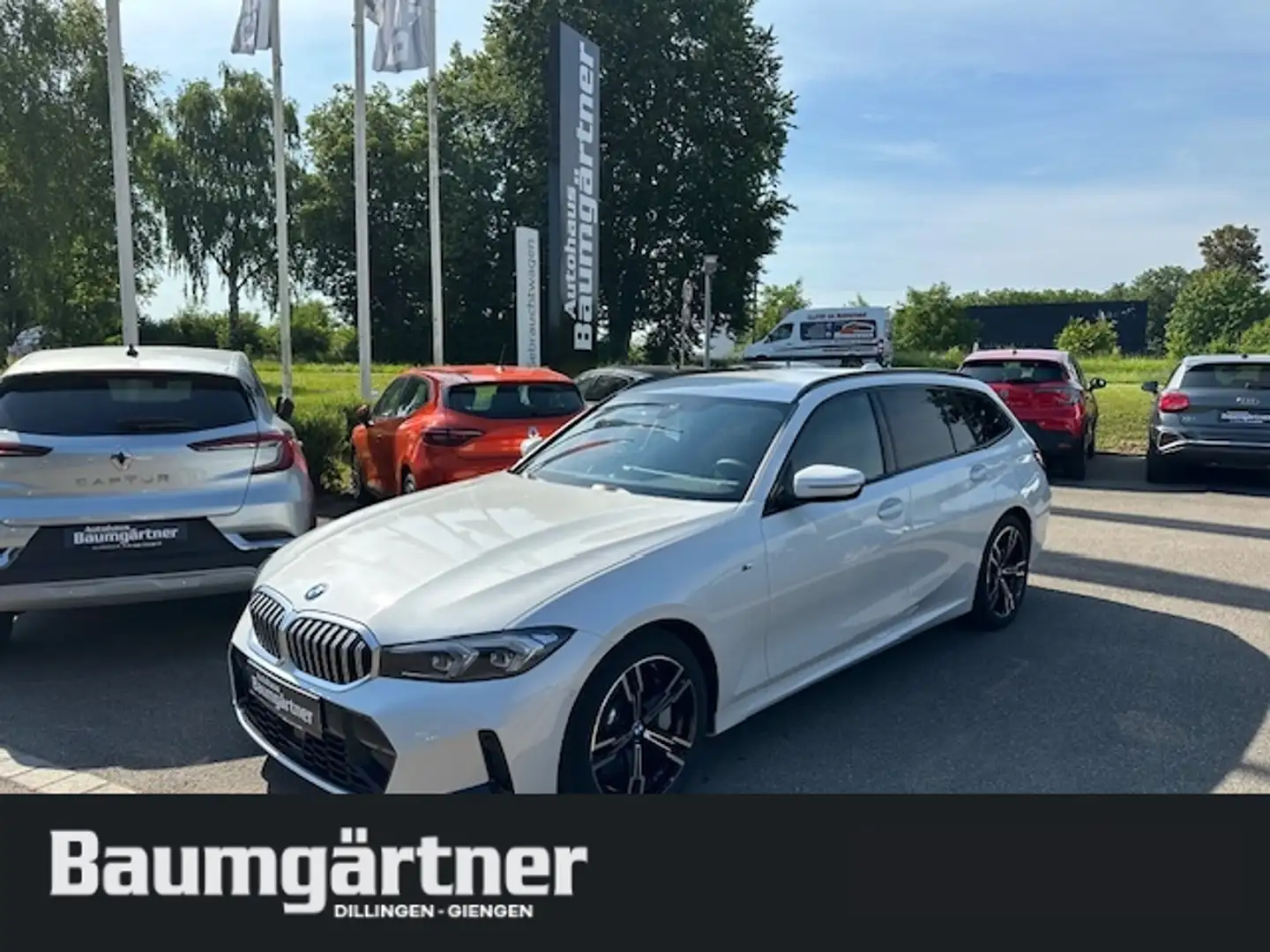 BMW 330 i xDrive M-Sport Touring Kamera/ACC/AHK/PDC Blanc - 1